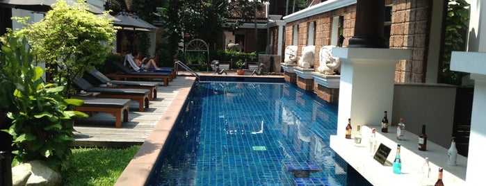 Thai Villa @ The Davis Bangkok Hotel is one of Jasky B..