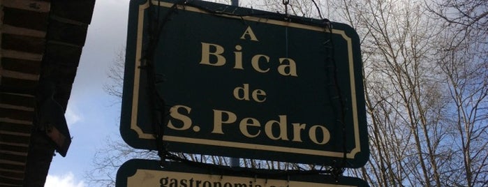 A Bica de S. Pedro is one of Sintra to do.
