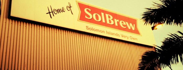 Solomon Breweries Ltd. is one of Lugares favoritos de Trevor.