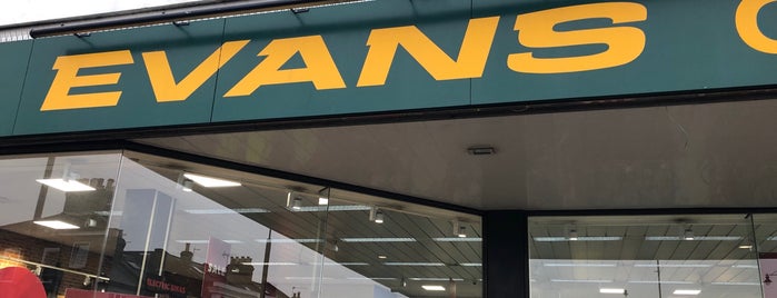 Evans Cycles is one of Liam’s Liked Places.
