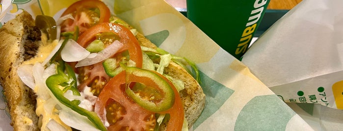 SUBWAY is one of 「サンドイッチ店 」をピックアップ！.