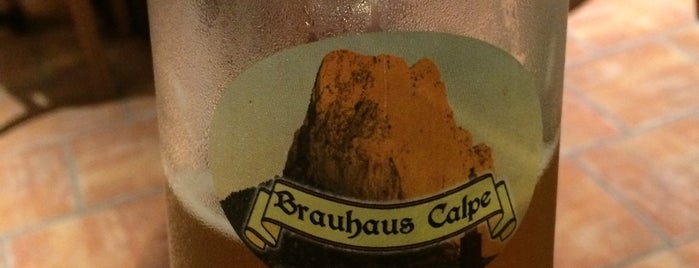 Brauhaus Calpe is one of Lieux qui ont plu à Mario.