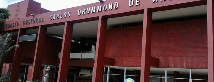 Fundação Cultural Carlos Drummond De Andrade is one of Tempat yang Disukai Glaucia.