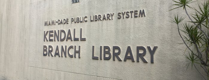 Kendall Branch Library - Miami-Dade Public Library System is one of Libraries That I've Been To (Continually Updated).