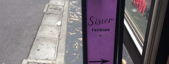 Sister is one of Tokyo shops.