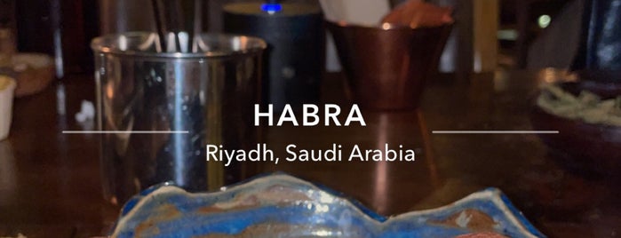 HABRA is one of Foodie 🦅: сохраненные места.