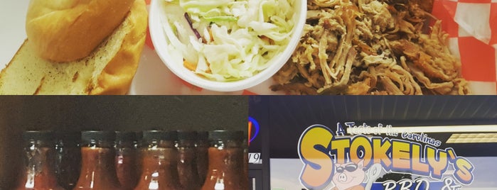 Stokely's Bbq & More is one of Locais curtidos por Sandy.