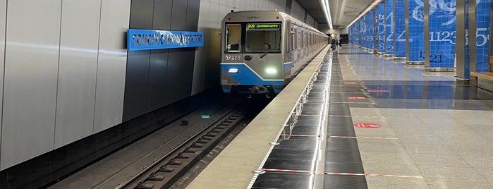 metro Lomonosovsky Prospekt is one of Train.