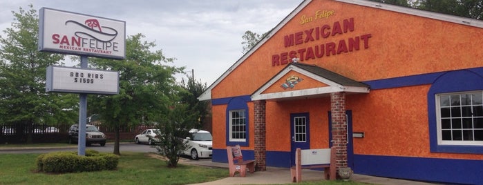 San Felipe is one of Restaurant's in Sanford, NC.