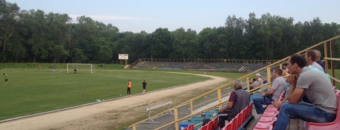 Стадион Угольщик is one of Часто там бываю.