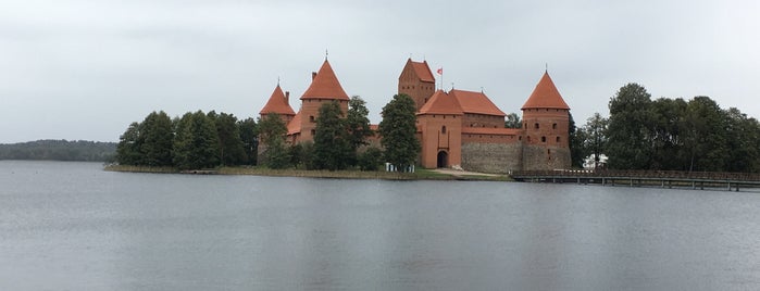 Trakai Castle is one of Tempat yang Disukai Sharon.