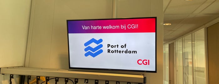 CGI Rotterdam is one of Werklocaties.