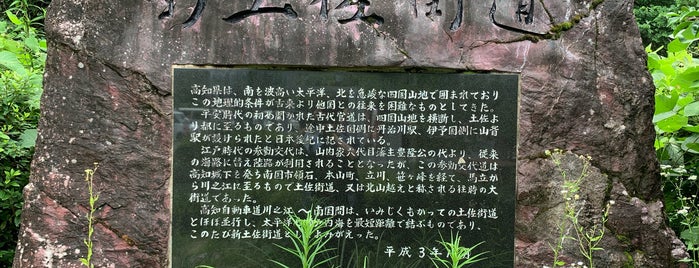 新土佐街道（高知自動車道川之江JCT〜南国IC開通記念碑） is one of RWの道路記念碑訪問記録.