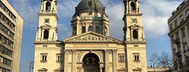 Szent István Bazilika is one of Budapest.