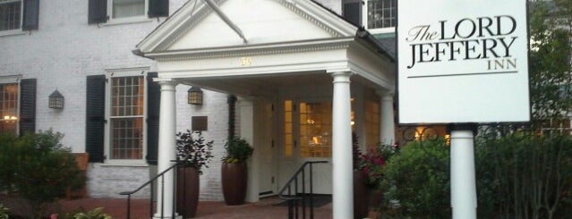Lord Jeffery Inn is one of สถานที่ที่ Nate ถูกใจ.
