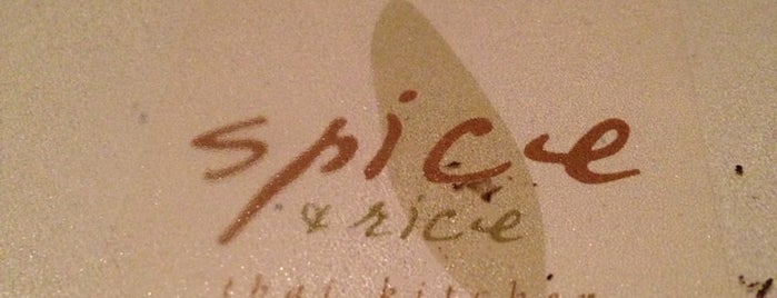 Spice & Rice Kitchen is one of Lugares guardados de Sarah.