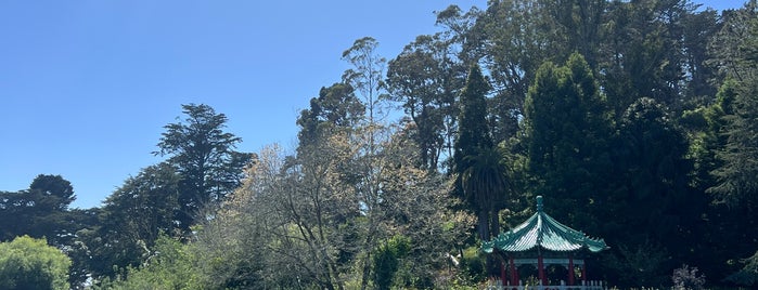 Stow Lake is one of Golden Gate Park.