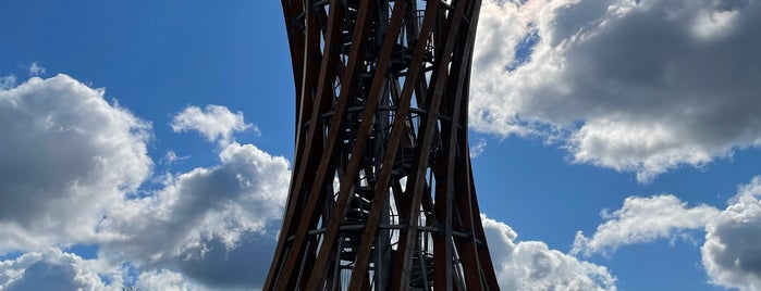 Metelių apžvalgos bokštas is one of Apziuram.