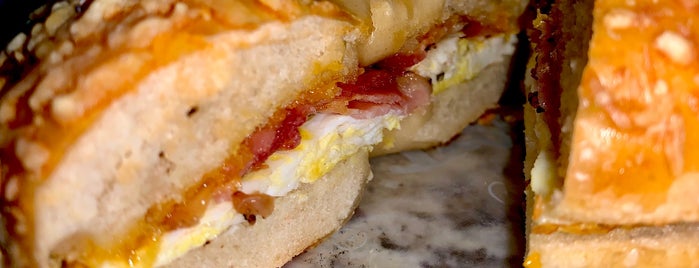 Bruegger's Bagels is one of The 15 Best Places for Bacon in Omaha.