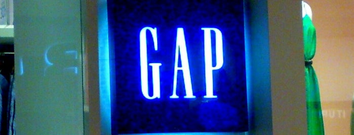 GAP is one of My favorites for Clothing Stores.