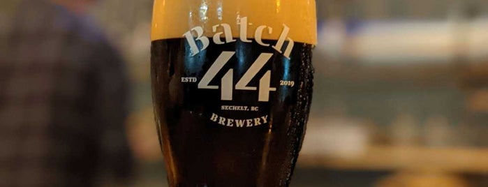 Batch 44 Brewery is one of Gibsons - Favorites.
