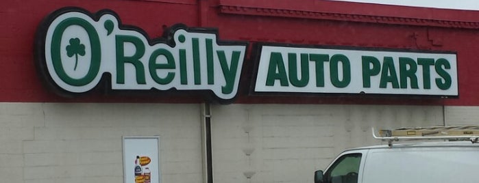 O'Reilly Auto Parts is one of favorite places.