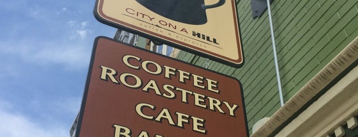 City On A Hill Coffee & Espesso is one of Locais curtidos por Mayor.