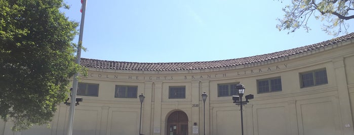 Los Angeles Public Library - Lincoln Heights is one of Los Angeles Public Library.