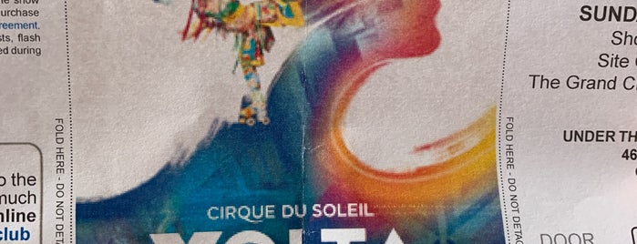 Volta By Cirque Du Soleil is one of Lugares favoritos de Kieran.