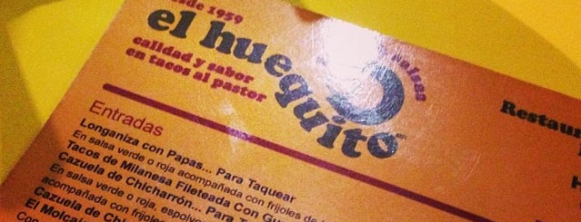 El Huequito is one of Mexico City.