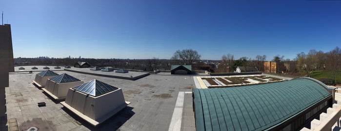 Tisch Library Roof, Tufts University is one of Tufts Stuff!.