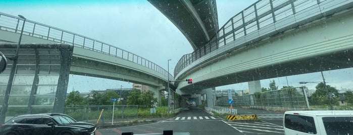 高針JCT is one of 名古屋第二環状自動車道 (名二環).
