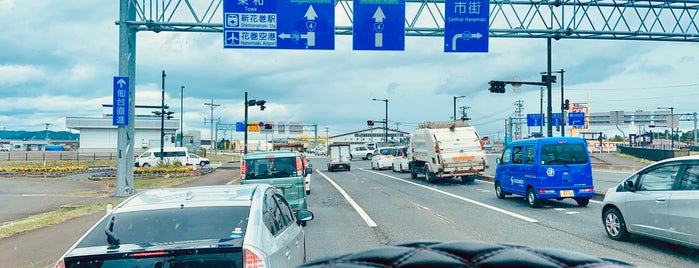 花巻東B.P.北口交差点 is one of Route 4.