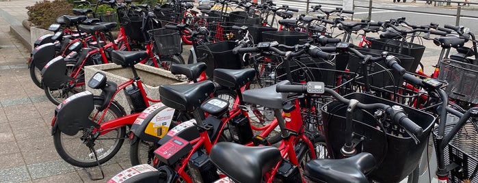 江東区臨海部コミュニティサイクル H1-16.豊洲三丁目公園 is one of 東京の東側のバイクシェアのサイクルポート🚲.