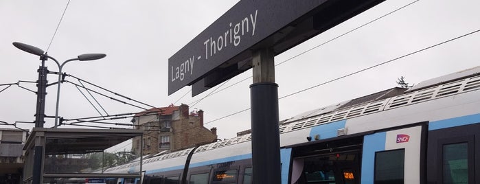 Gare SNCF de Lagny — Thorigny is one of Ligne P Paris-Est.