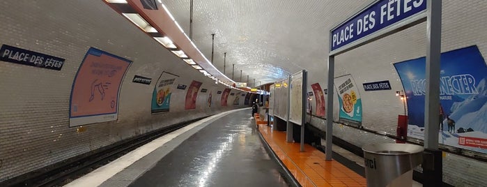 Métro Place des Fêtes [7bis,11] is one of checkpoint :: public transports.