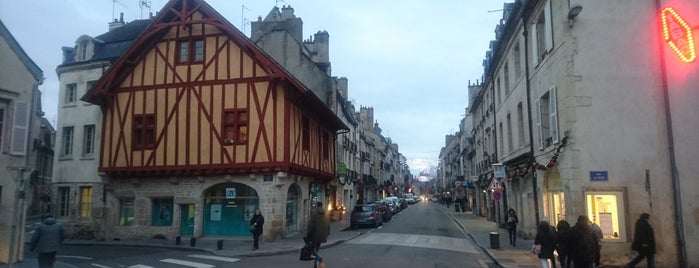 Rue Jean-Jacques Rousseau is one of Dijon en Bourgogne #4sqCities.