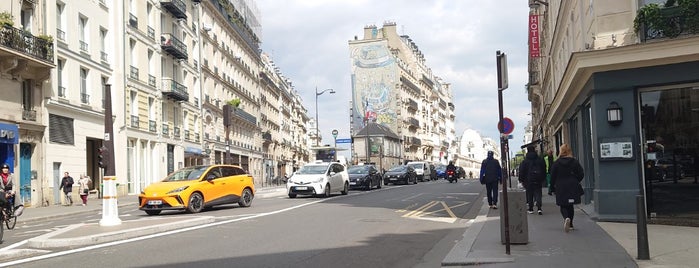 Rue Lafayette is one of Space Invaders in Paris.