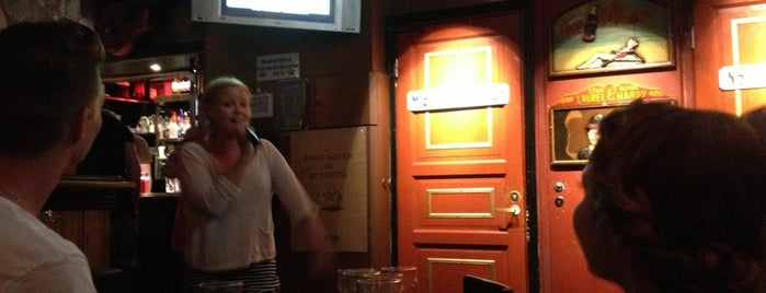 Karaoke Bar Restroom is one of Top 10 trashy pubs in Helsinki..