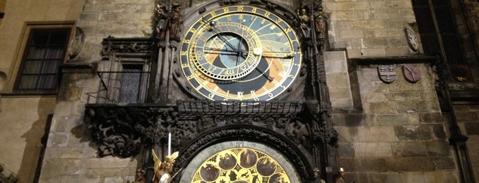 Reloj Astronómico de Praga is one of Prague Trip 2012.