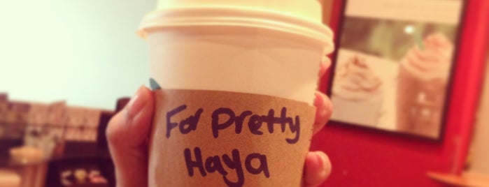 Starbucks is one of Haya V. List.
