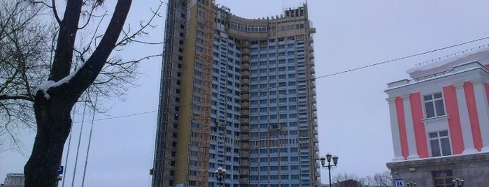 Гостиница «Беларусь» / Hotel Belarus is one of Lugares favoritos de Victoria.