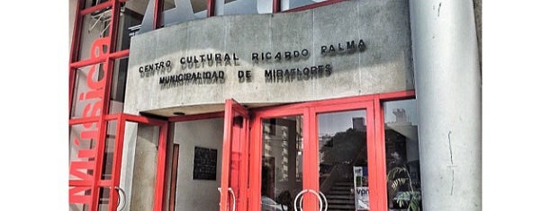 Centro Cultural Ricardo Palma is one of C. Culturales, Museos, Teatros y Galerías en Lima.