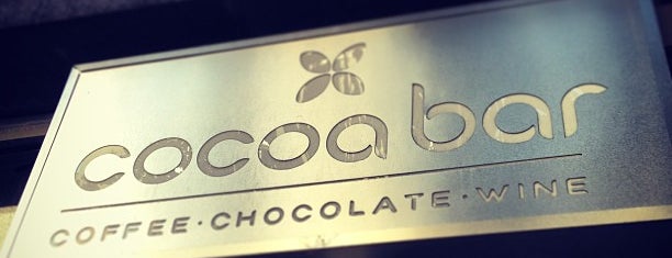 Cocoa Bar is one of Lugares favoritos de Melissa.