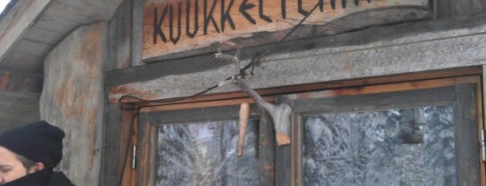Kuukkelilampi is one of Saariselkä outdoors.