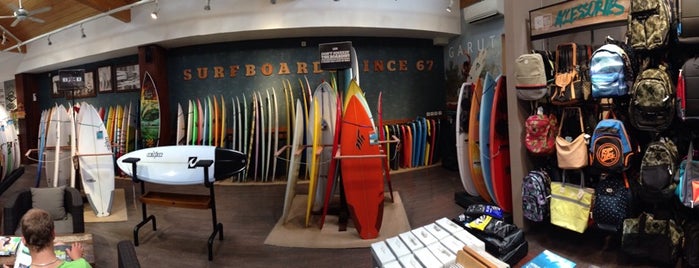 Rip Curl is one of Surf shops.