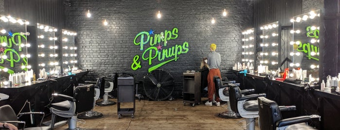 Pimps & Pinups is one of Services.