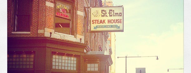 St. Elmo Steak House is one of Non-Local Places to Try.