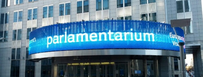 Parlamentarium is one of European Union Badge.