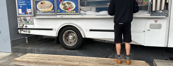 La Estrella Taco Truck is one of LA.